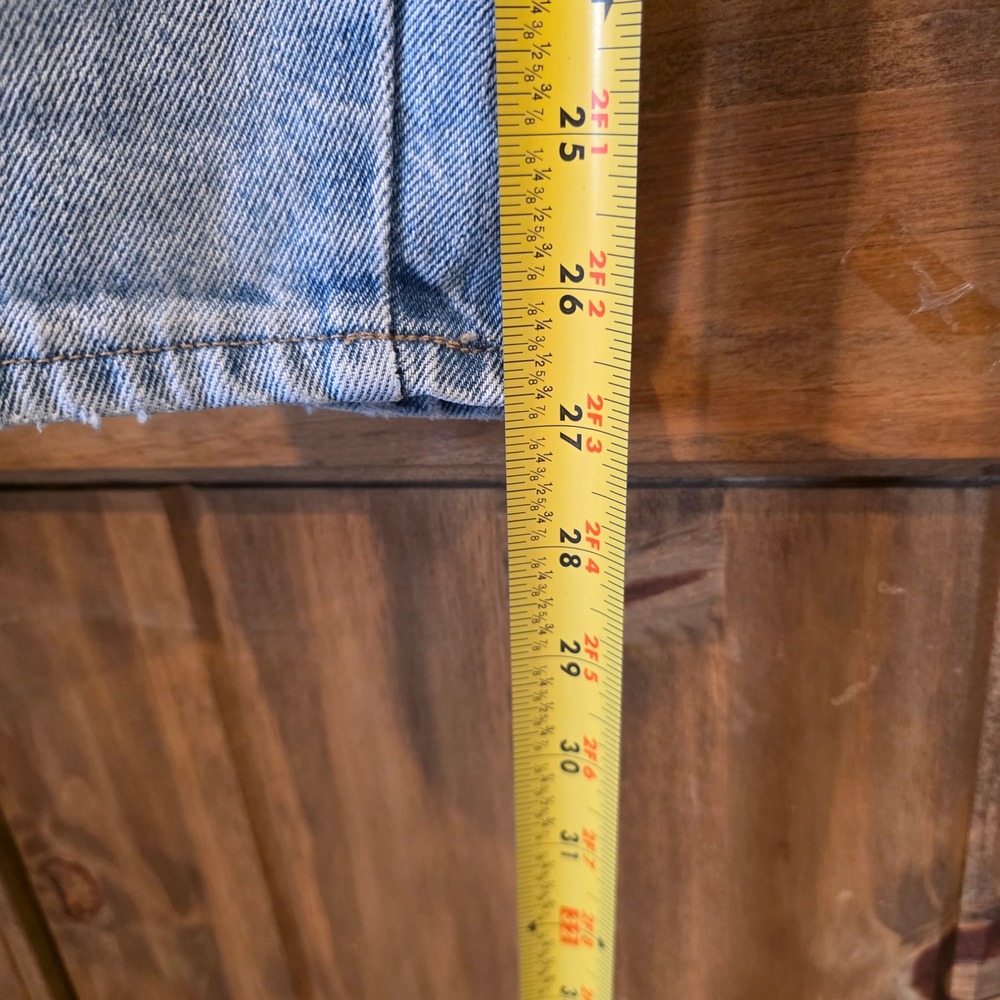 Calvin Klein Jeans Women 10 Light Blue Excellent Vintage High Waist Mom Tapered - Picture 4 of 9